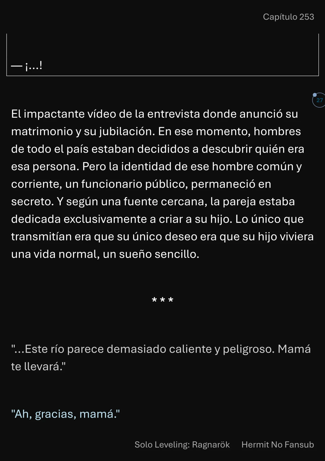 Página 28 del Manga