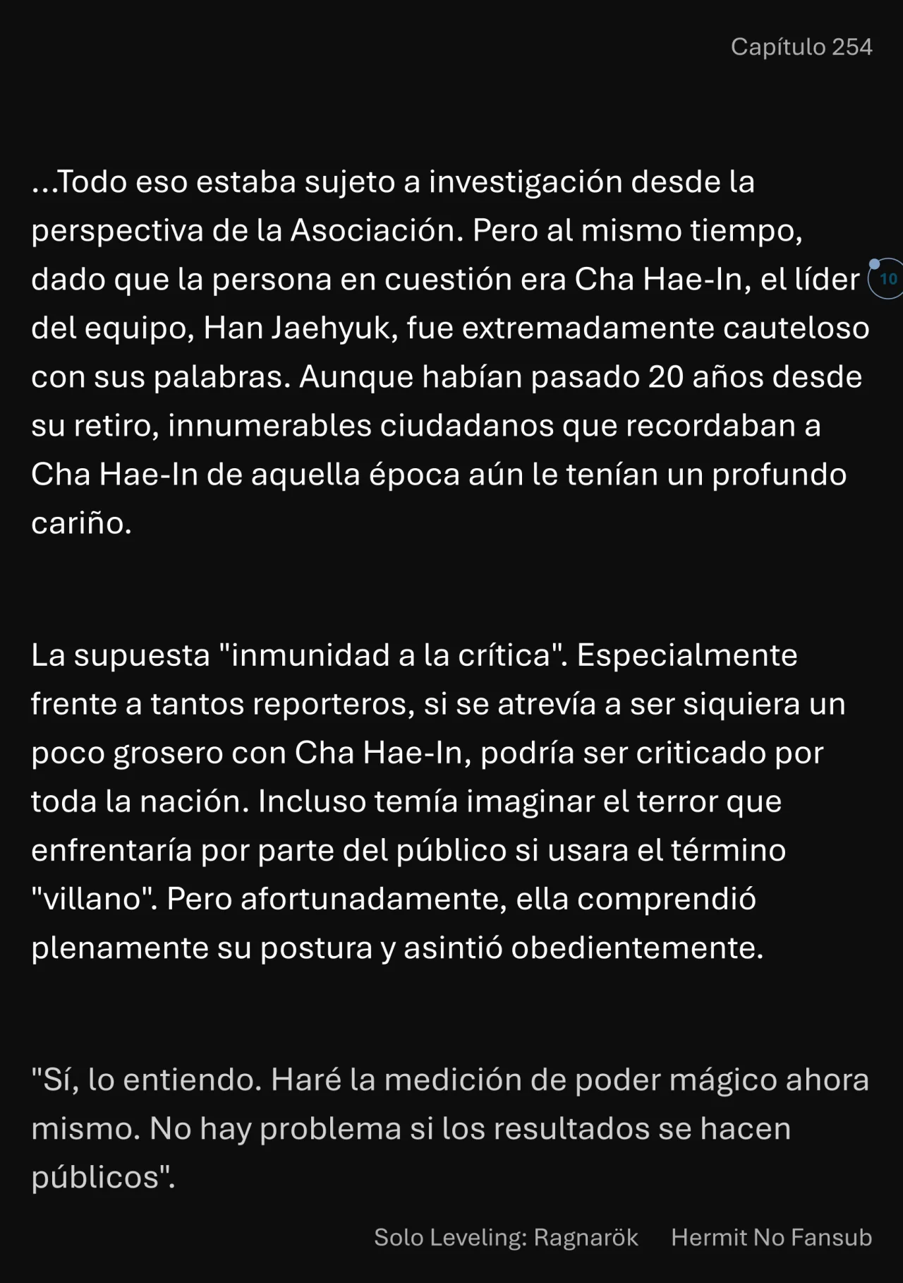 Página 11 del Manga