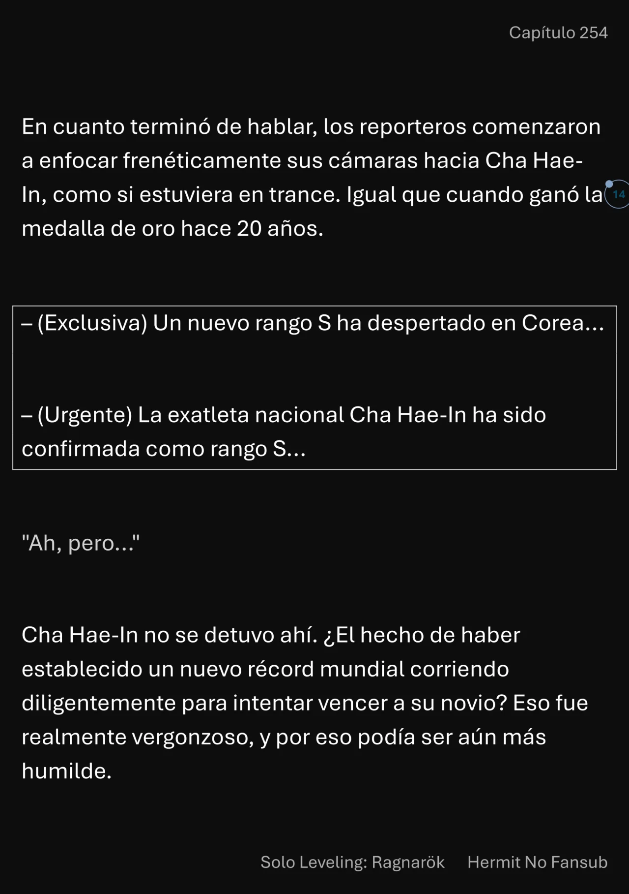 Página 15 del Manga