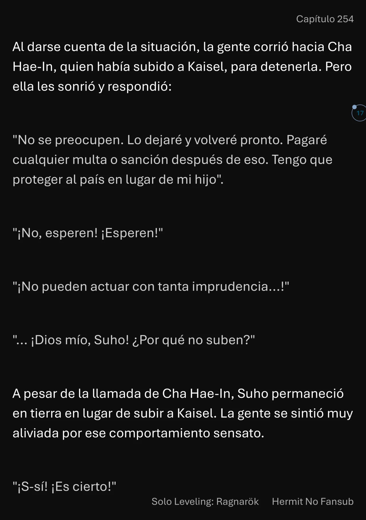 Página 18 del Manga