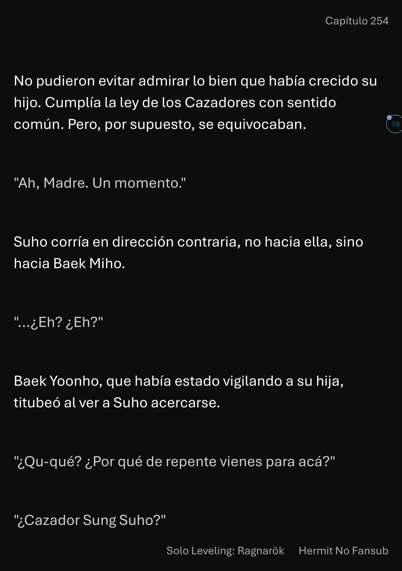 Página 19 del Manga