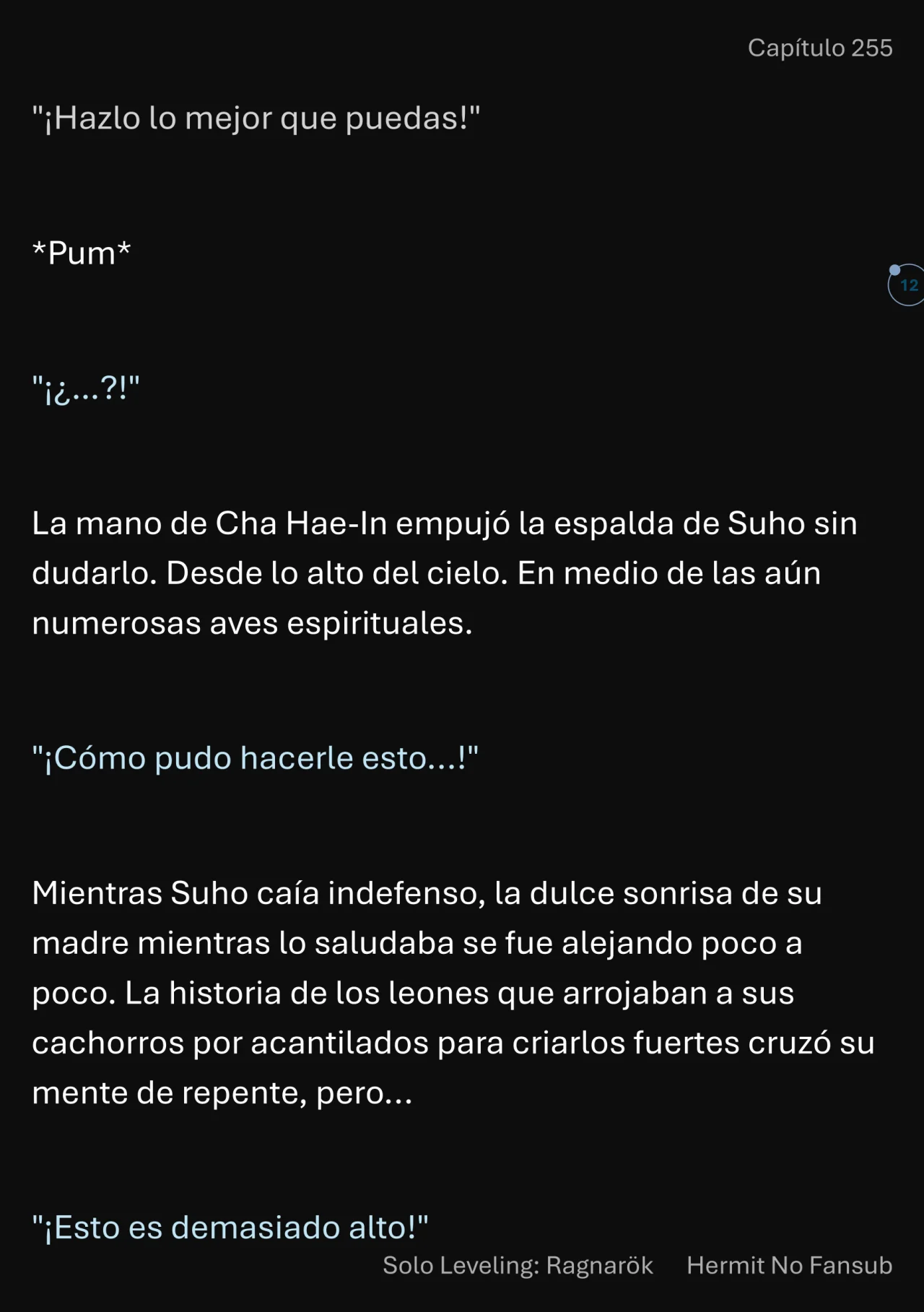 Página 13 del Manga