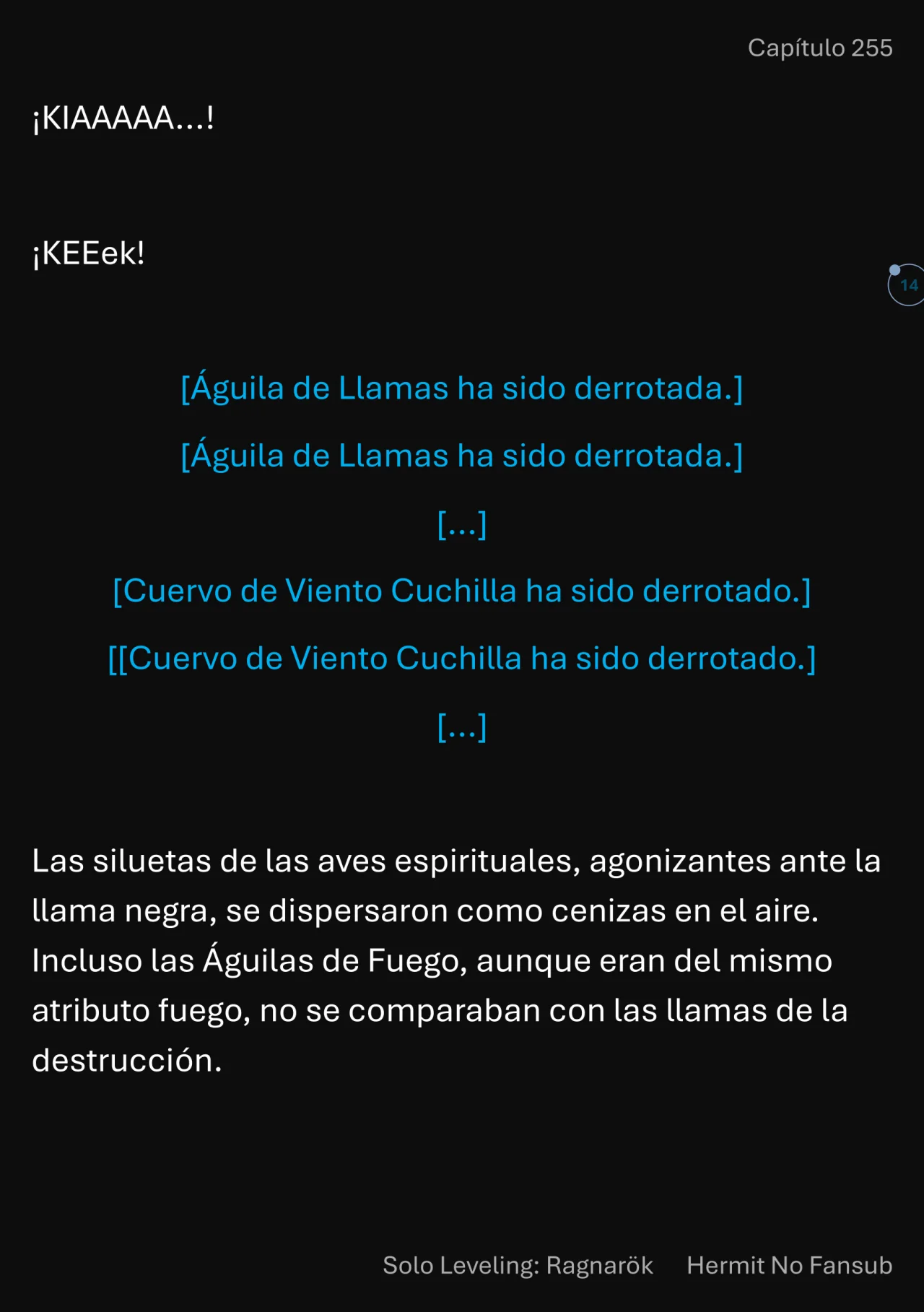 Página 15 del Manga