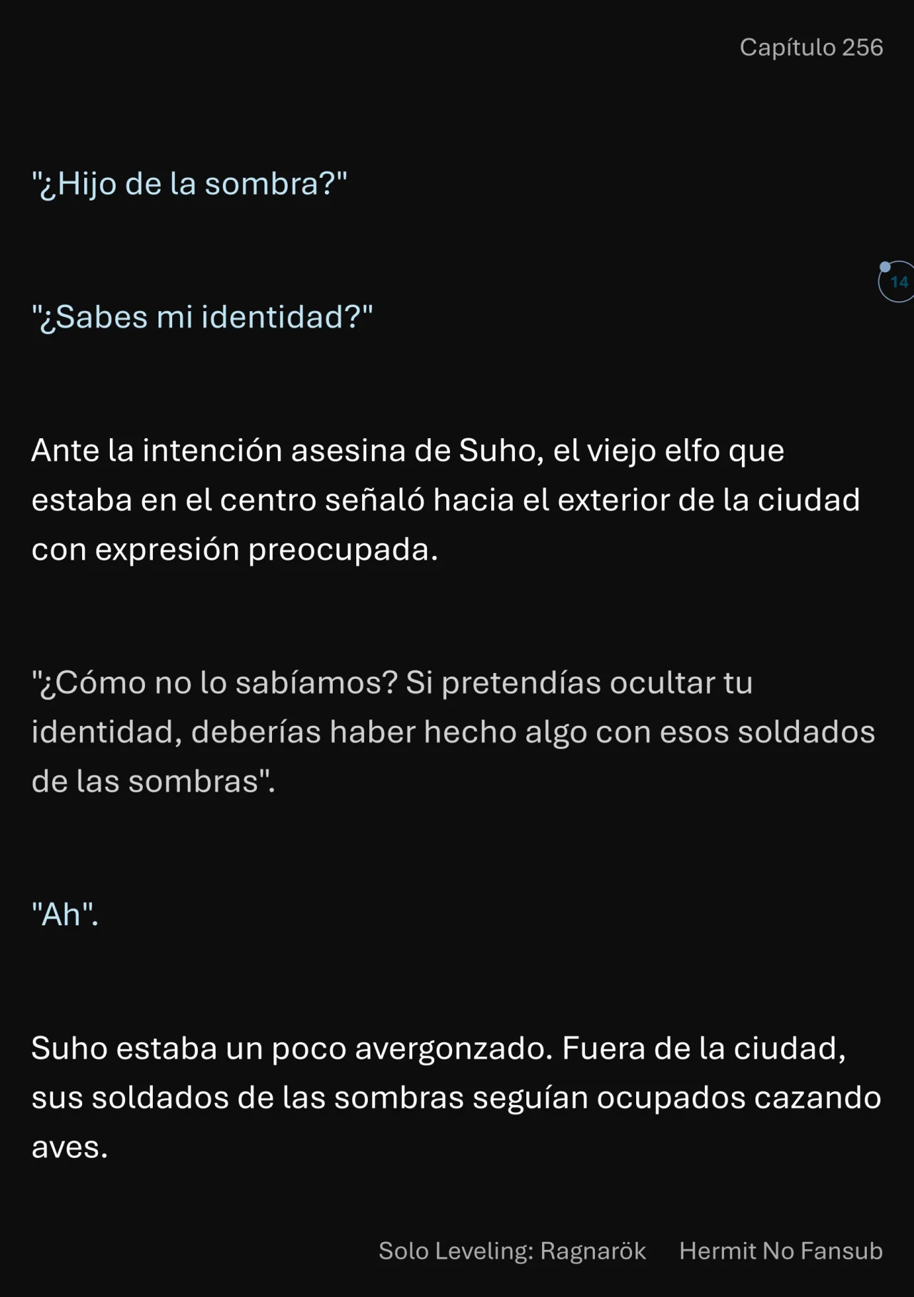 Página 15 del Manga