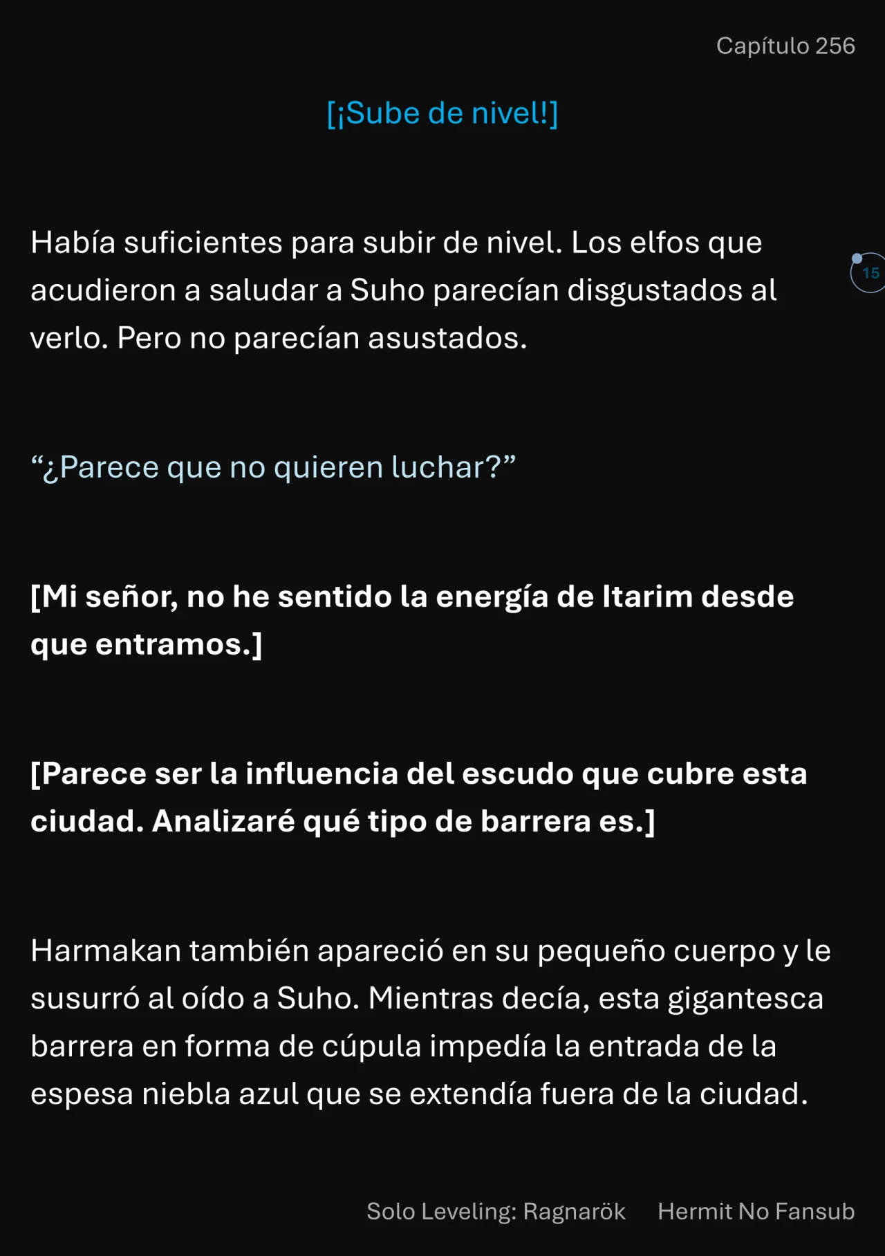 Página 16 del Manga