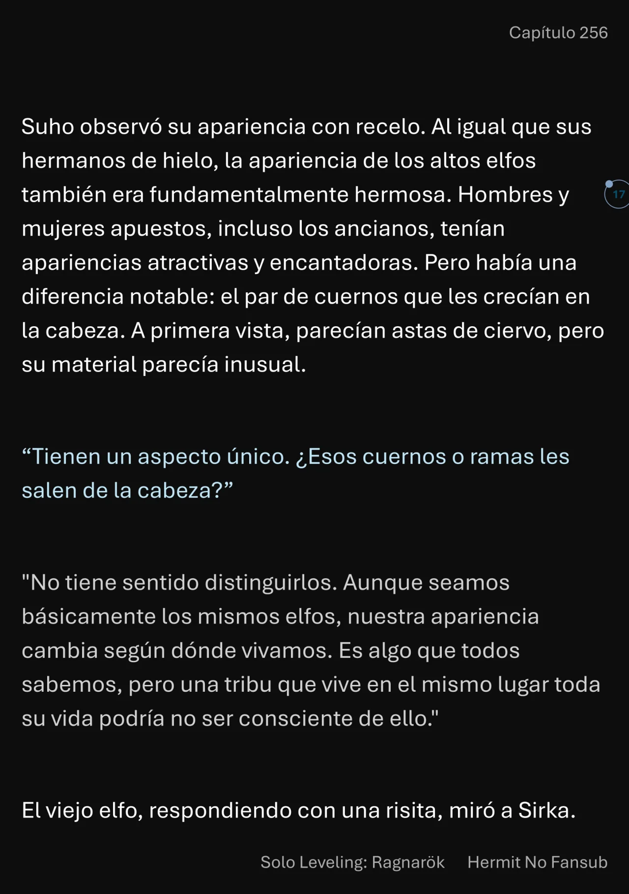 Página 18 del Manga