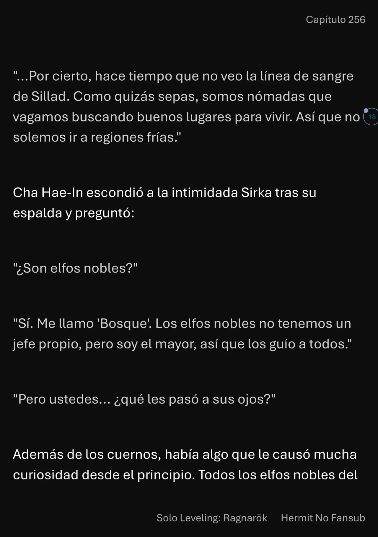 Página 19 del Manga