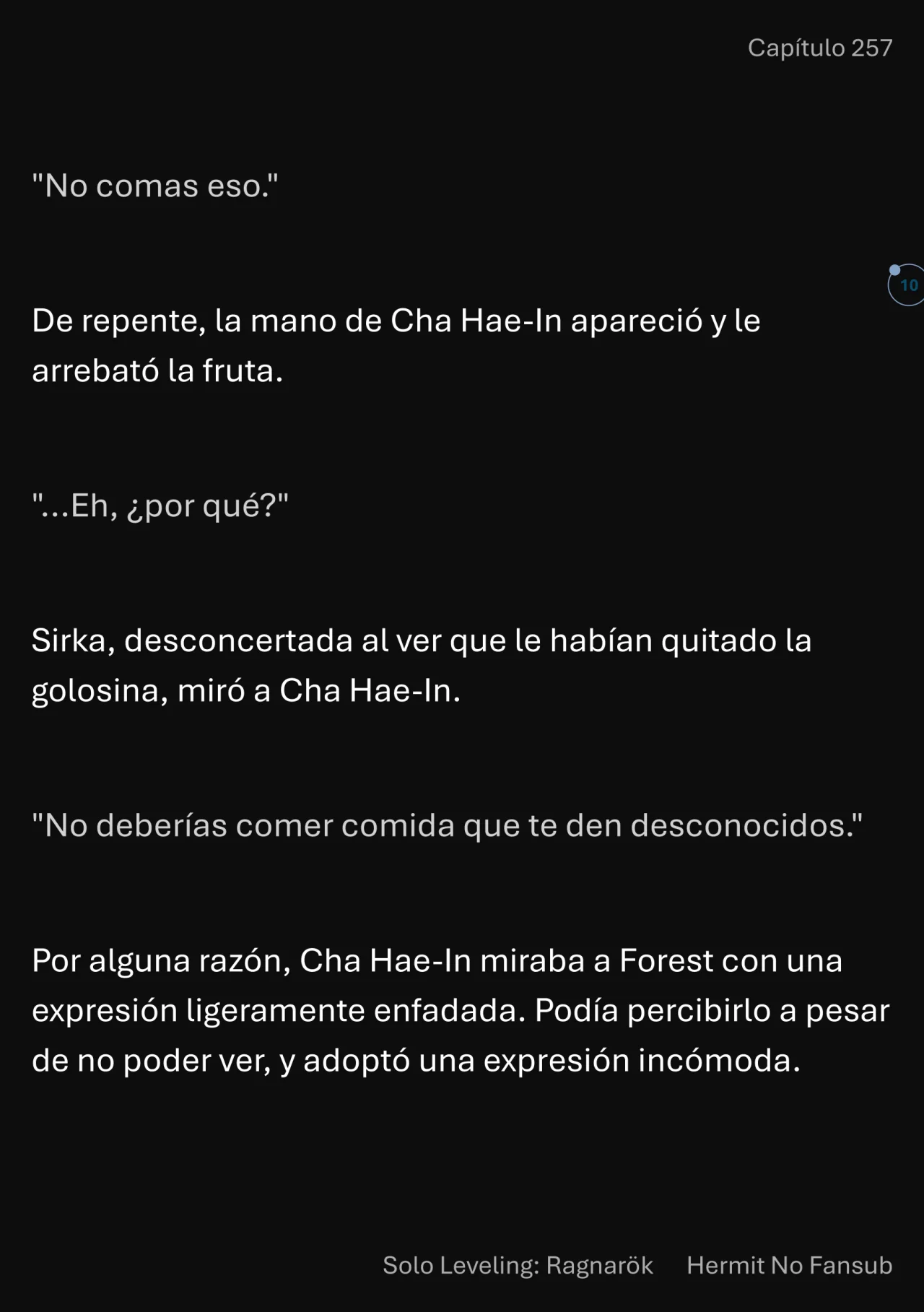 Página 11 del Manga