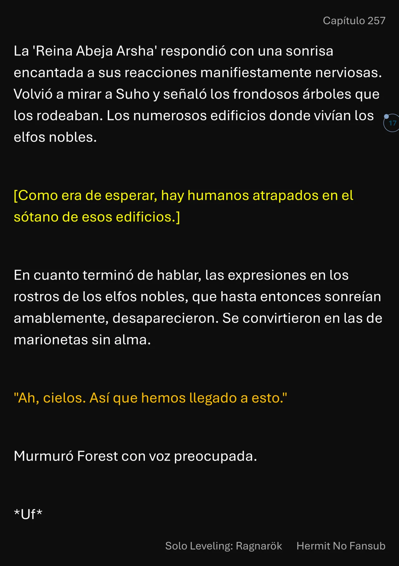 Página 18 del Manga