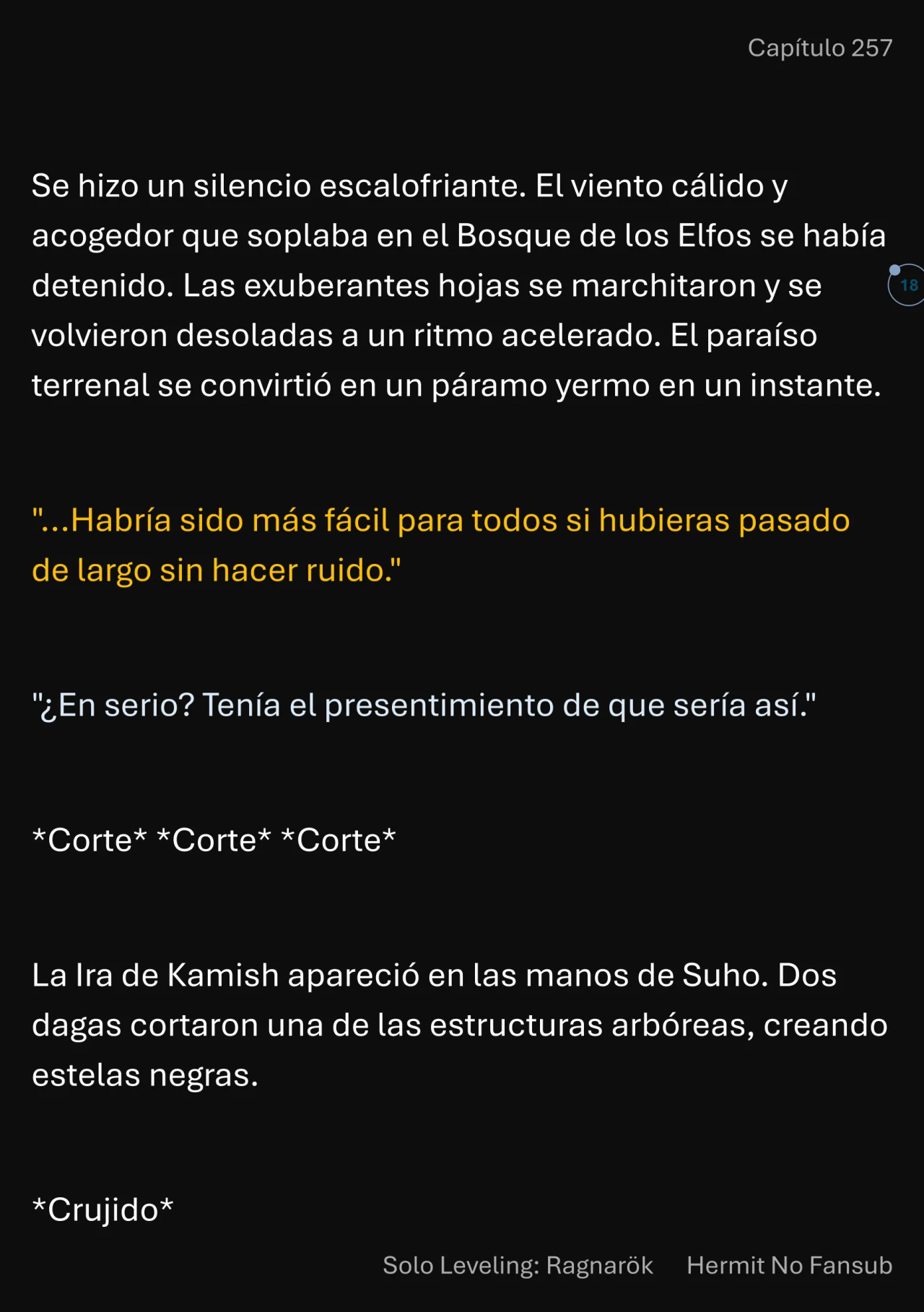 Página 19 del Manga