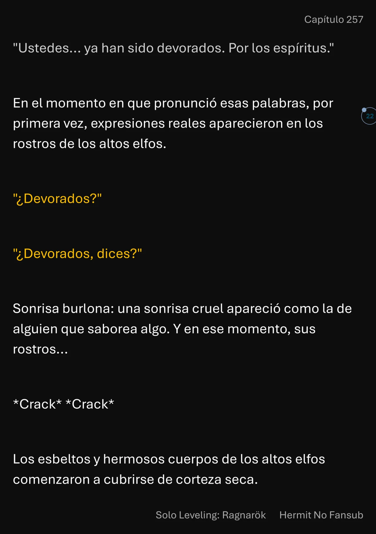 Página 23 del Manga