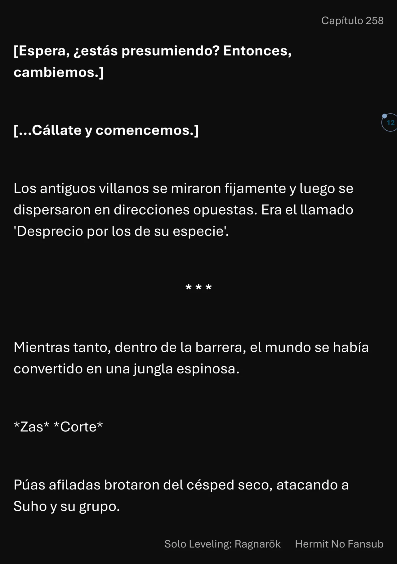 Página 13 del Manga