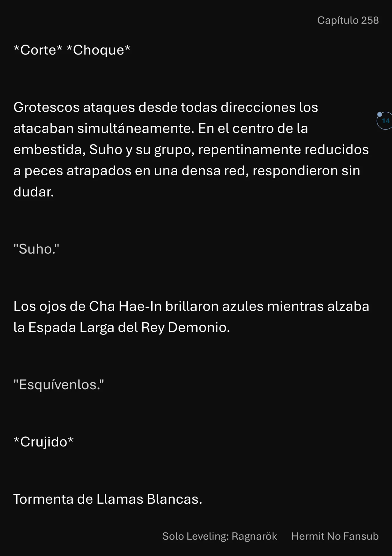 Página 15 del Manga