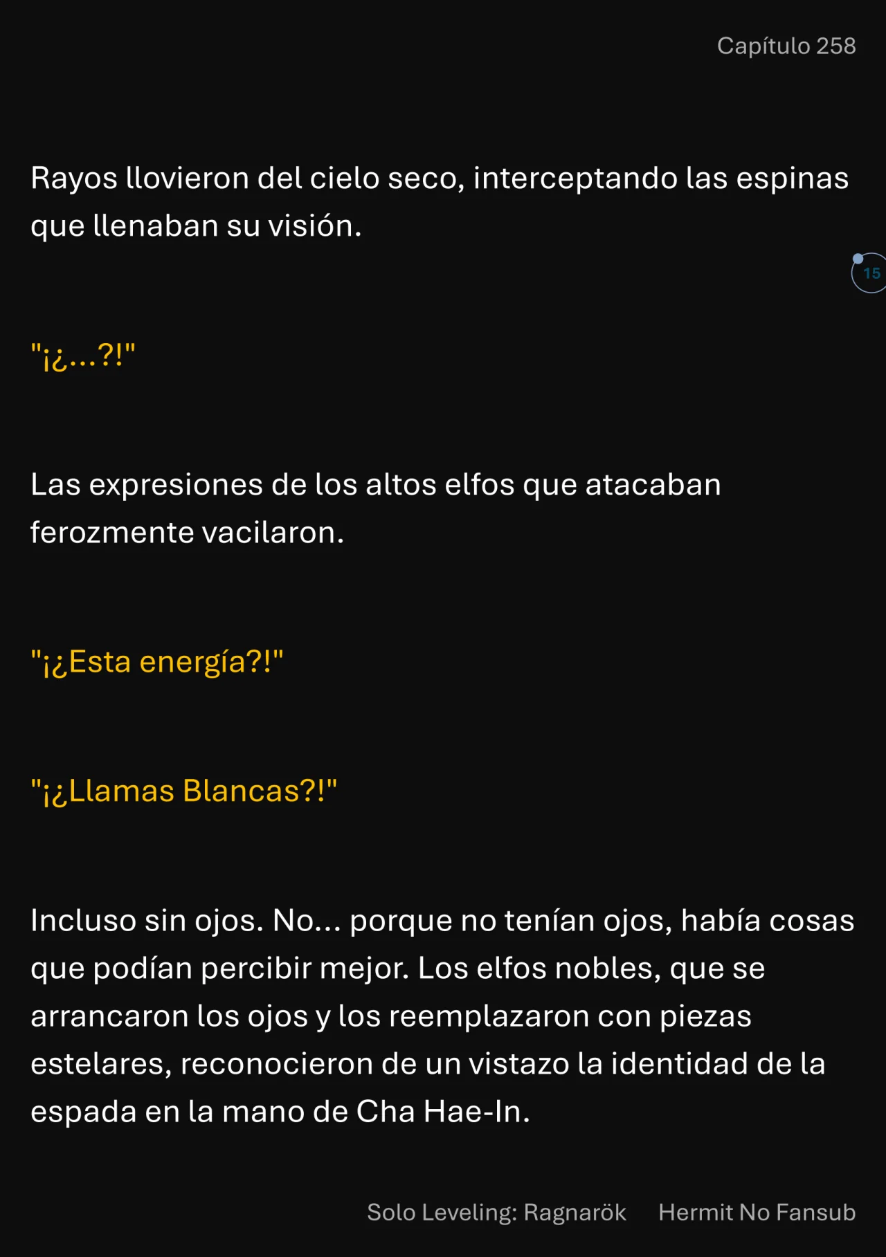 Página 16 del Manga