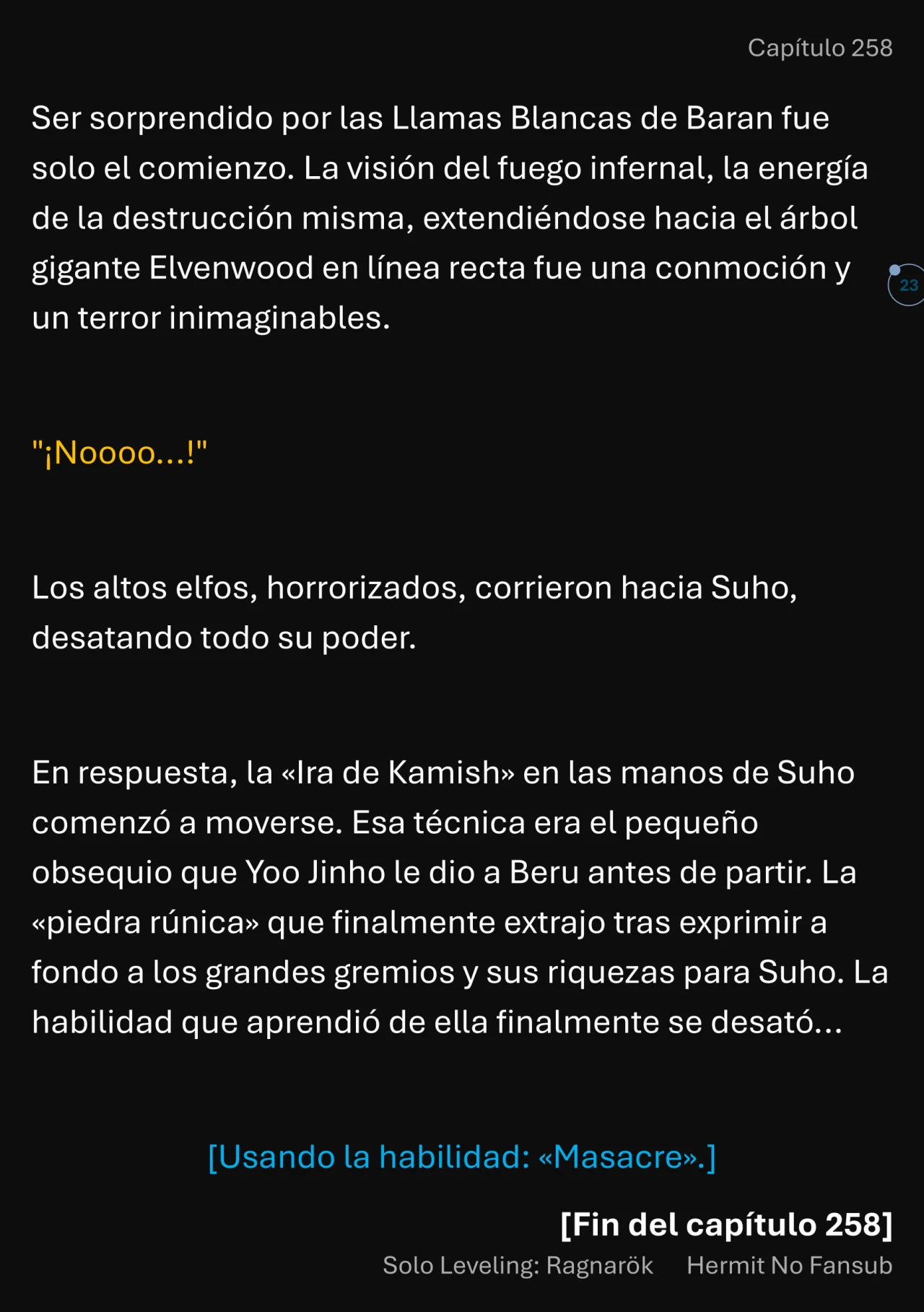 Página 24 del Manga