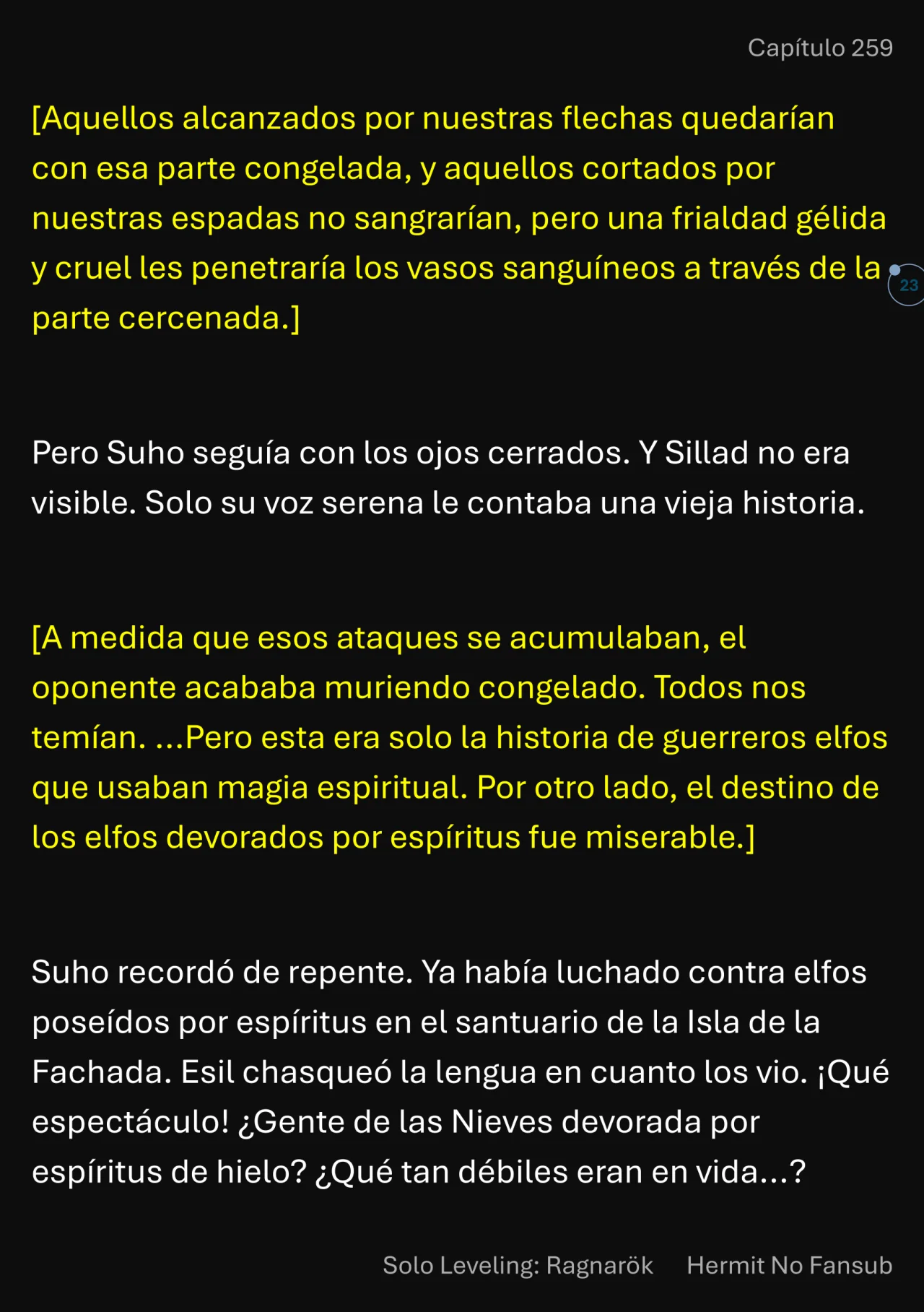 Página 24 del Manga