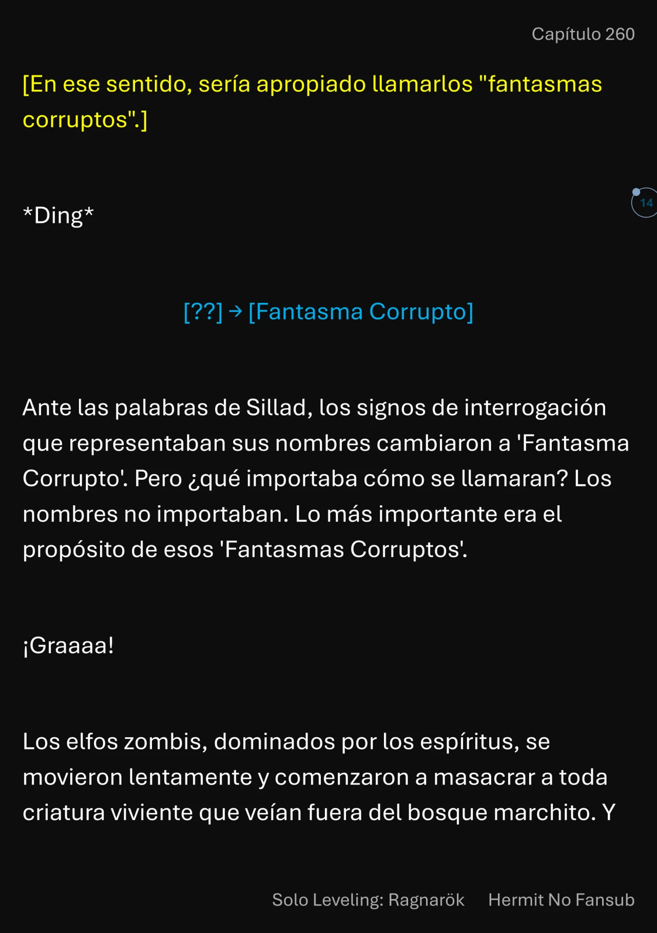 Página 15 del Manga