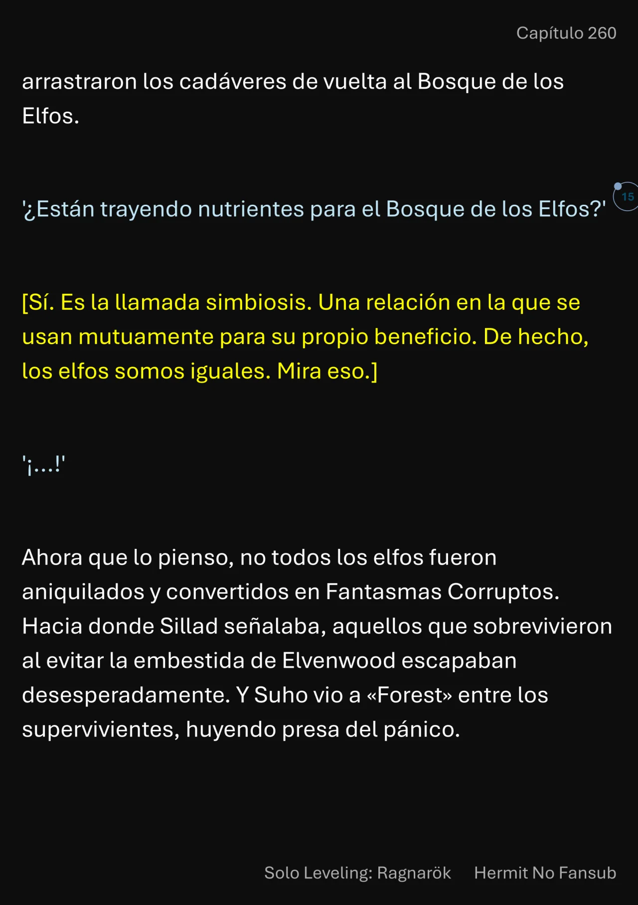 Página 16 del Manga