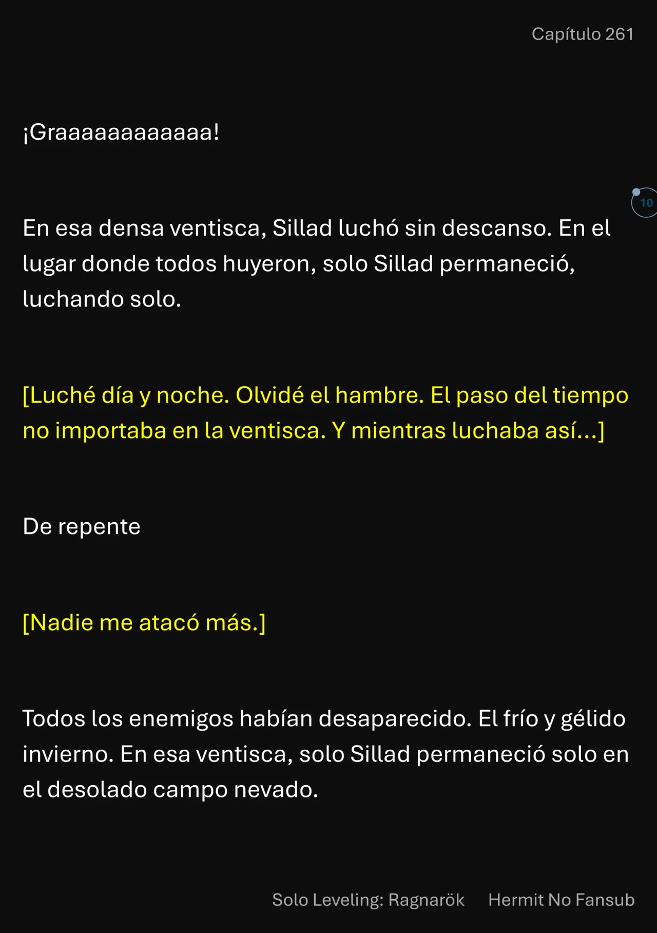 Página 11 del Manga