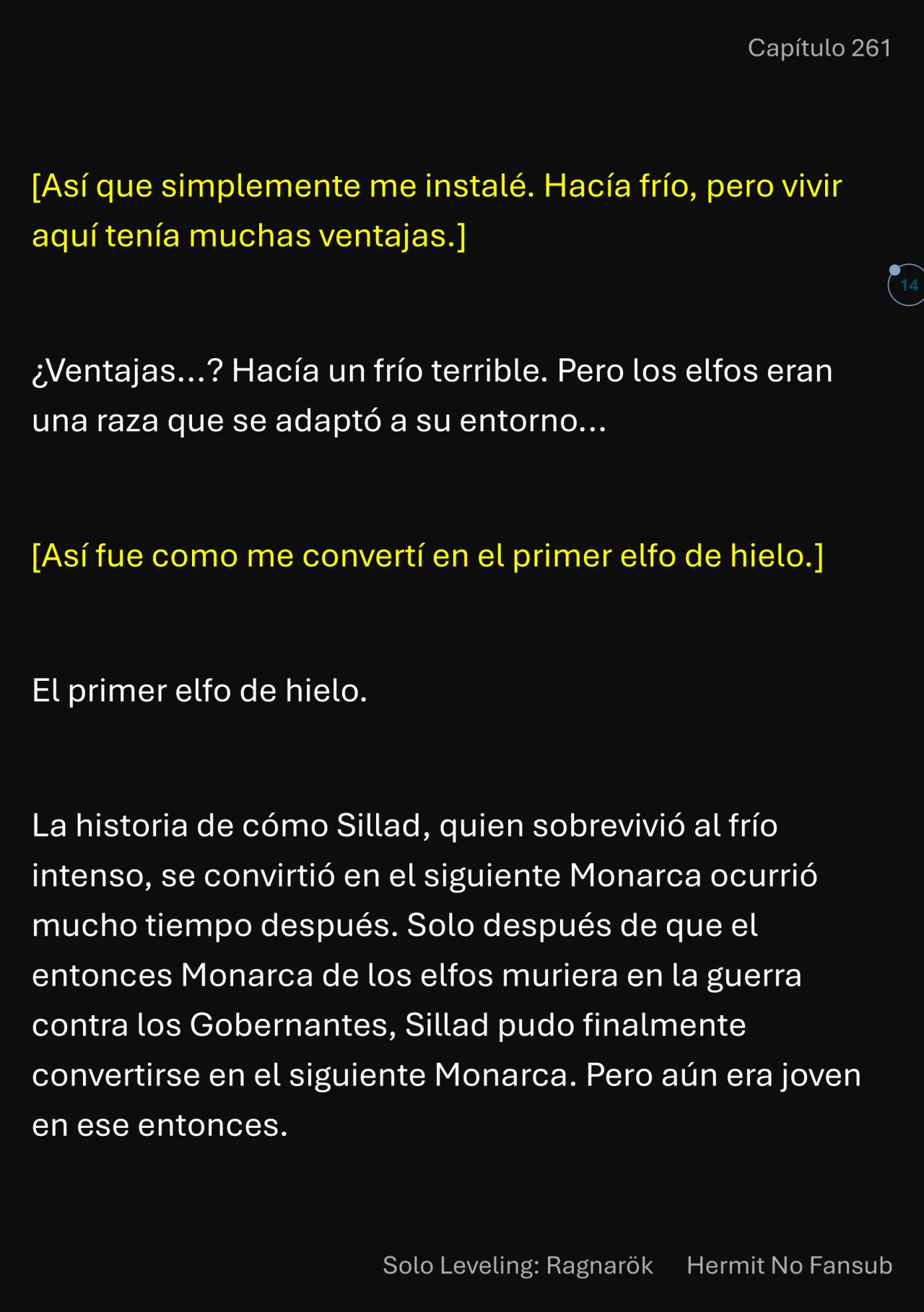 Página 15 del Manga