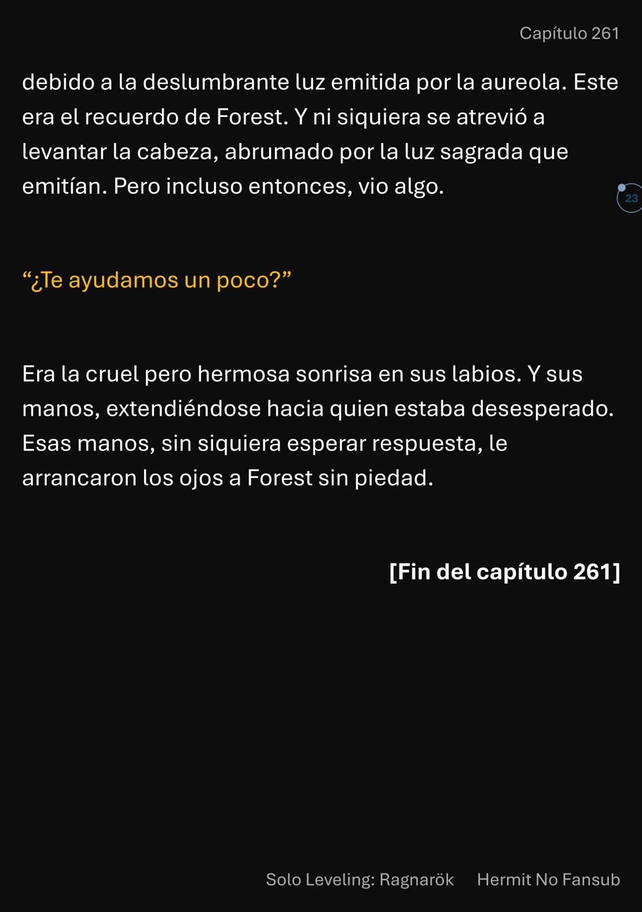 Página 24 del Manga