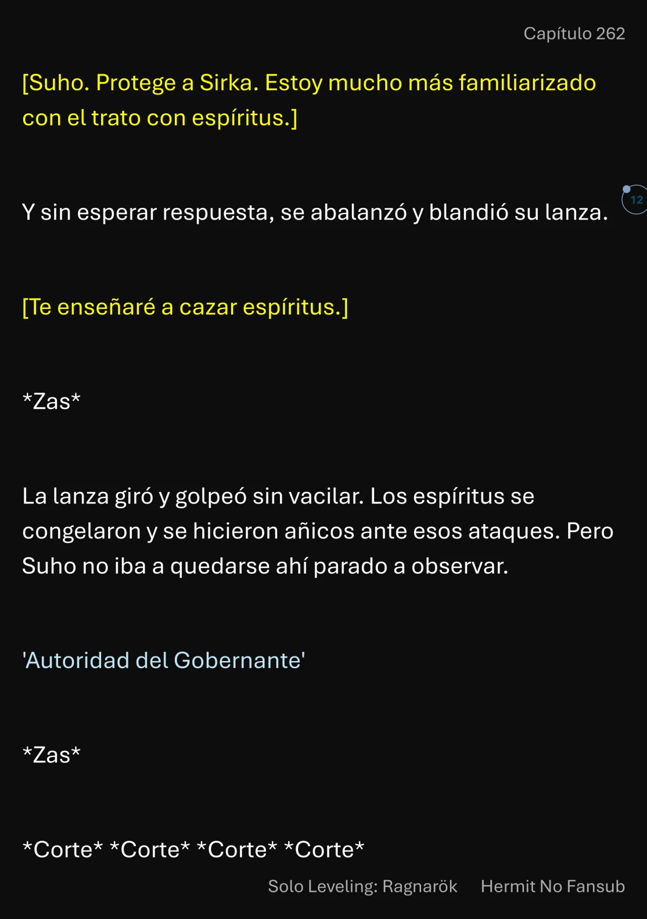 Página 13 del Manga