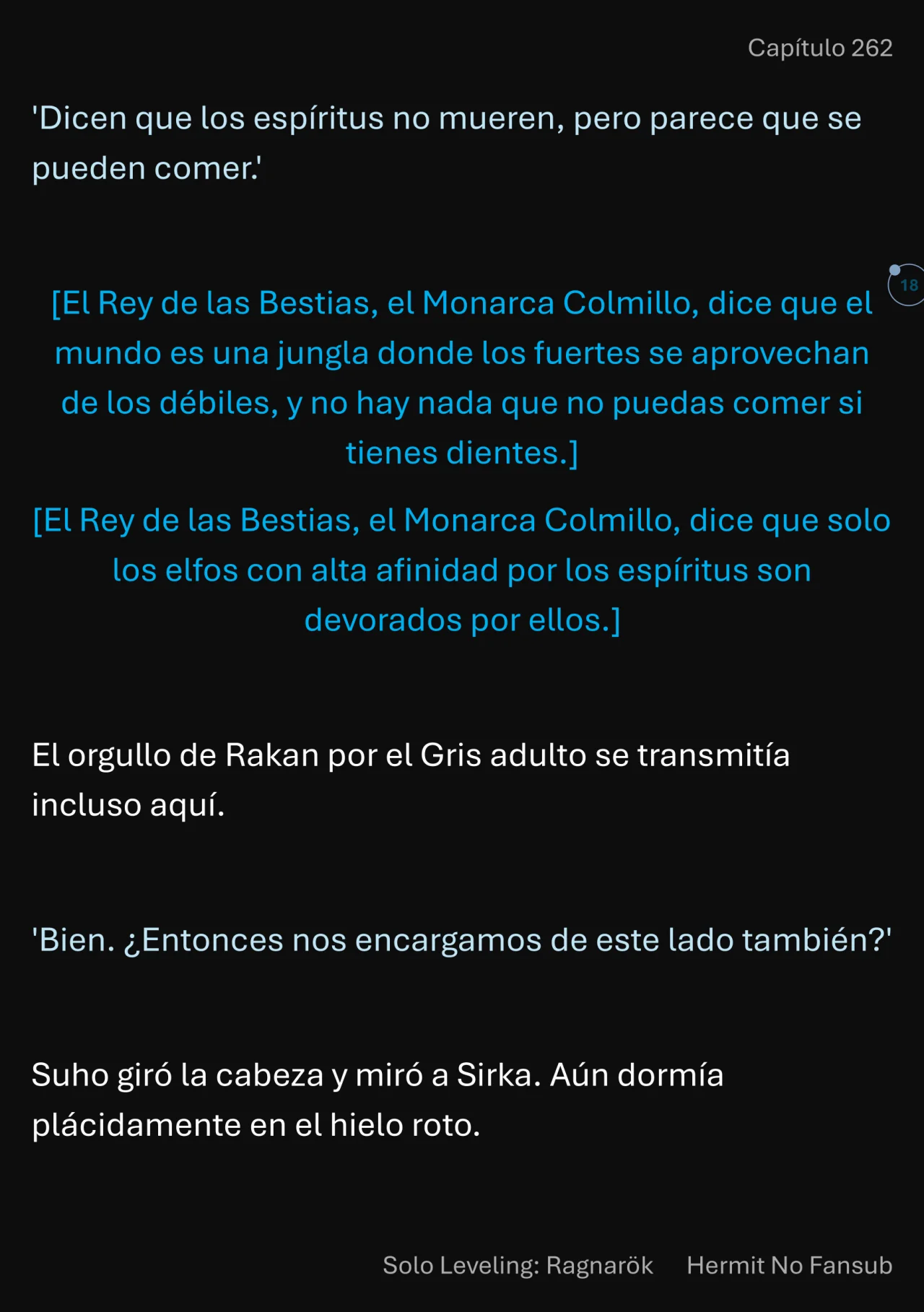 Página 19 del Manga