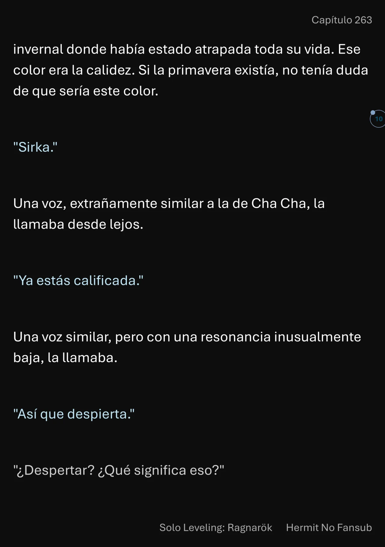 Página 11 del Manga