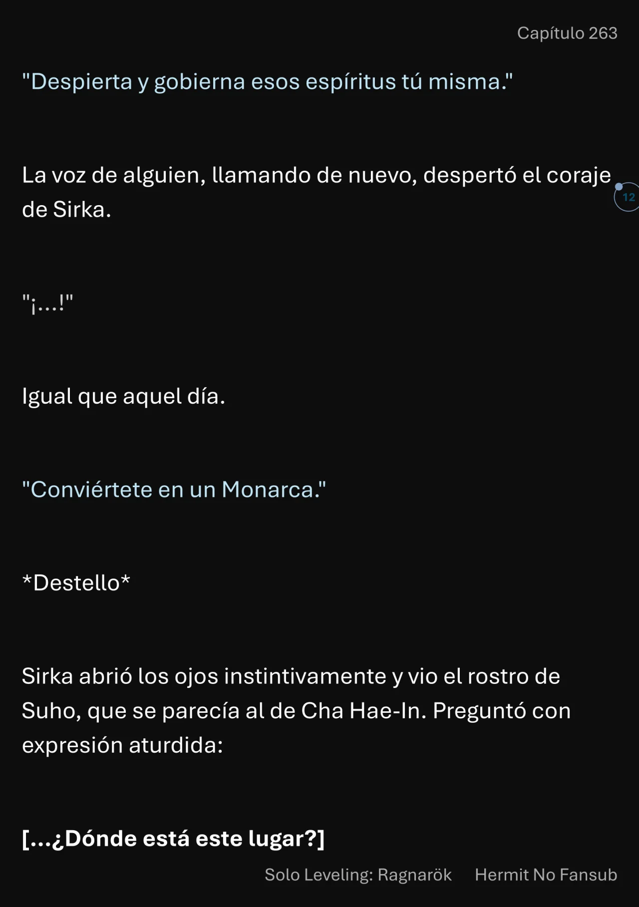 Página 13 del Manga