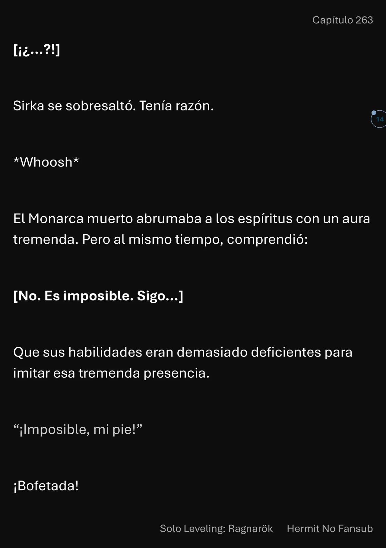 Página 15 del Manga