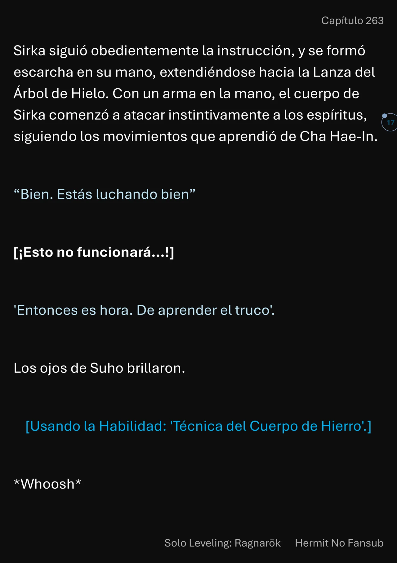 Página 18 del Manga