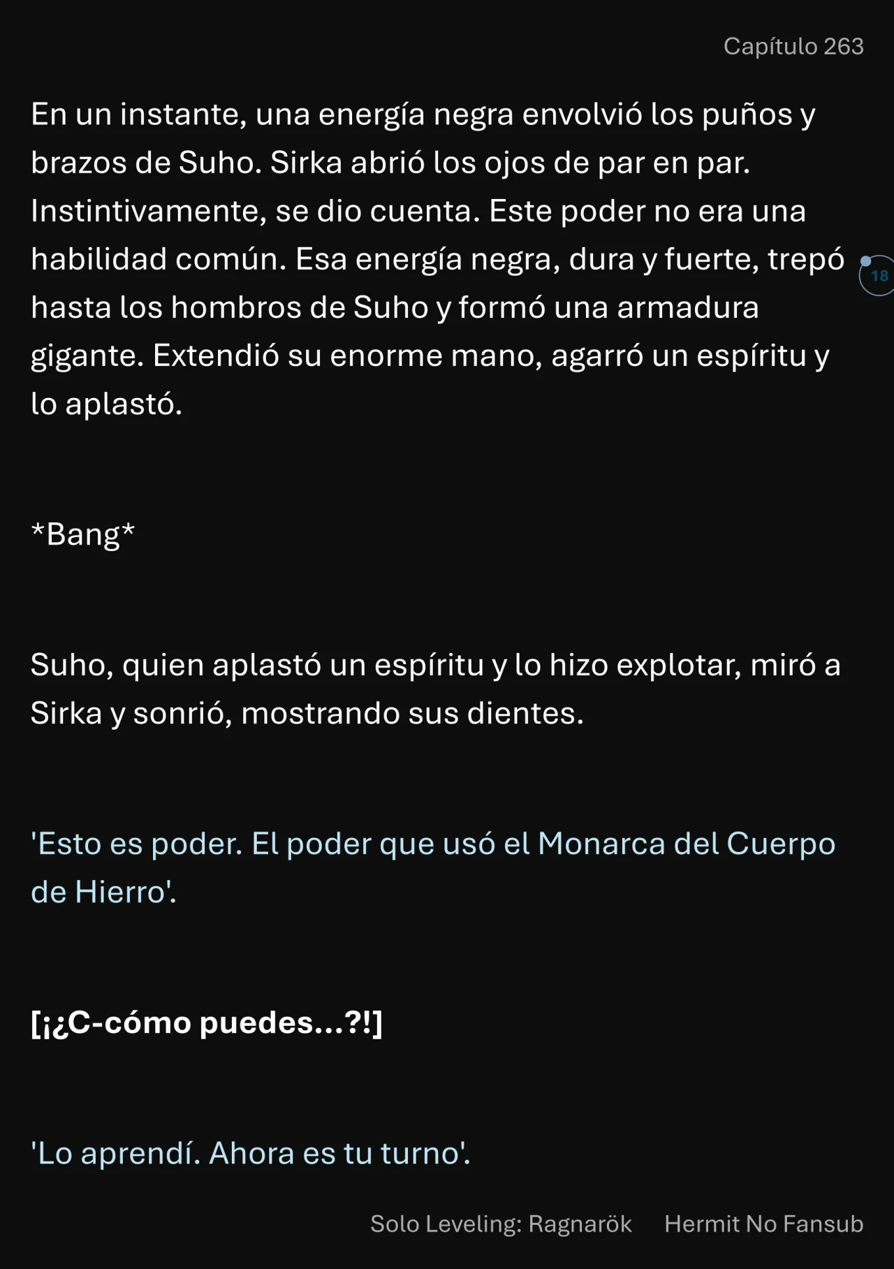 Página 19 del Manga