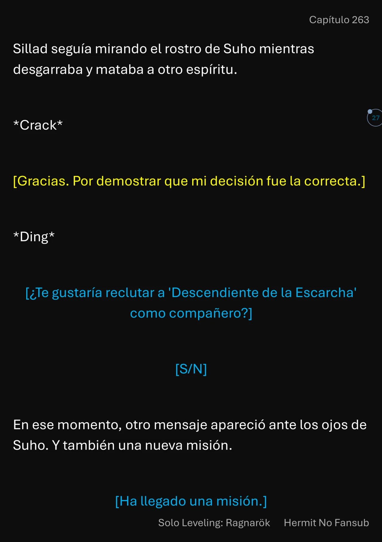 Página 28 del Manga