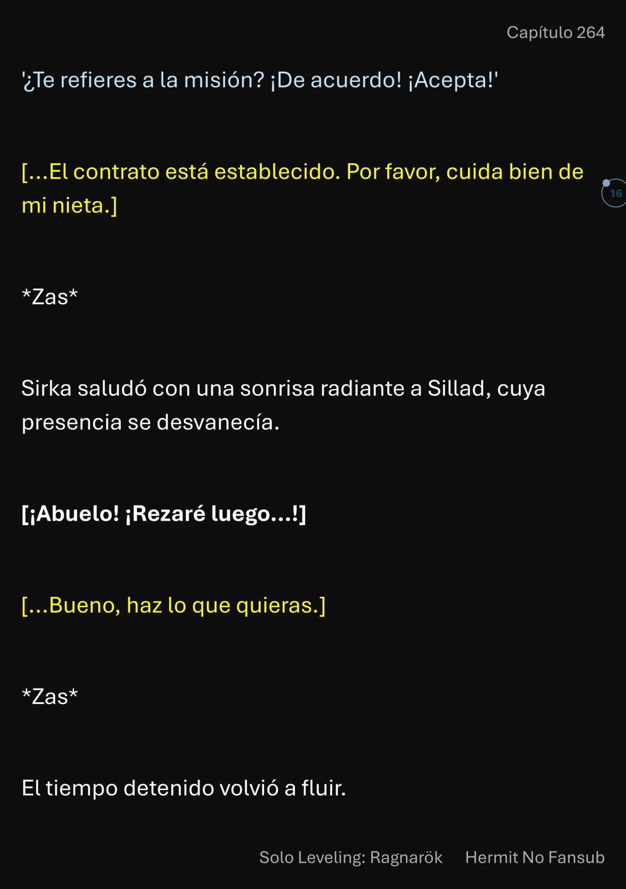 Página 17 del Manga