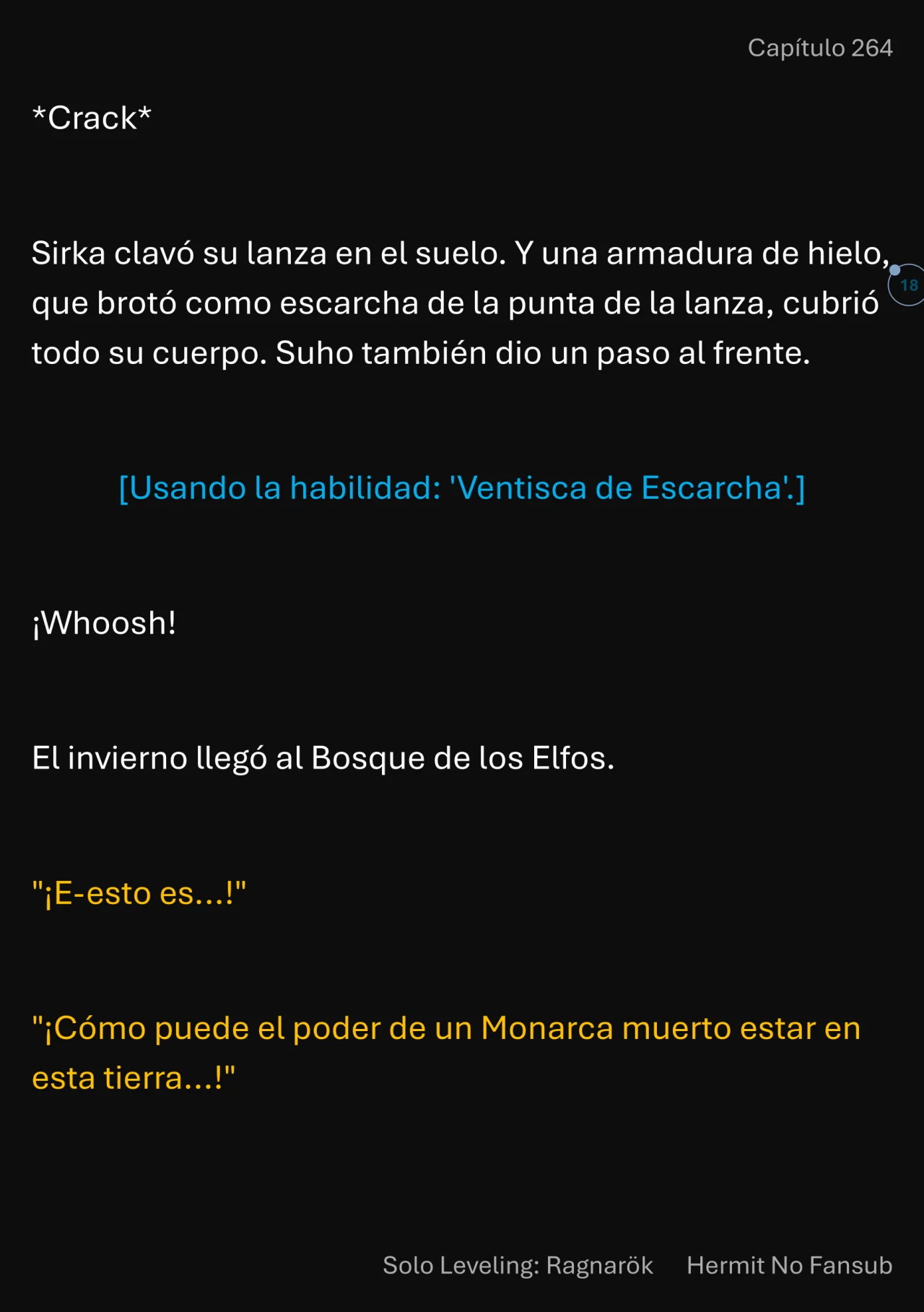 Página 19 del Manga