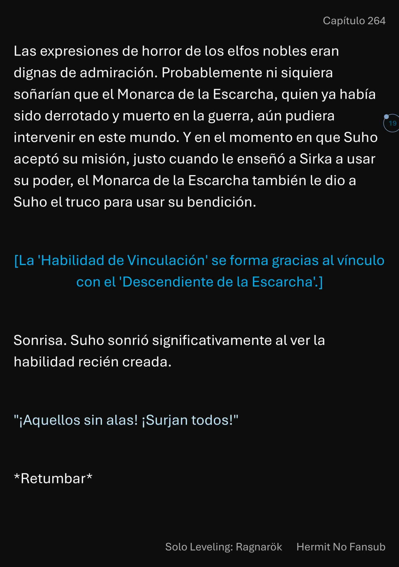 Página 20 del Manga