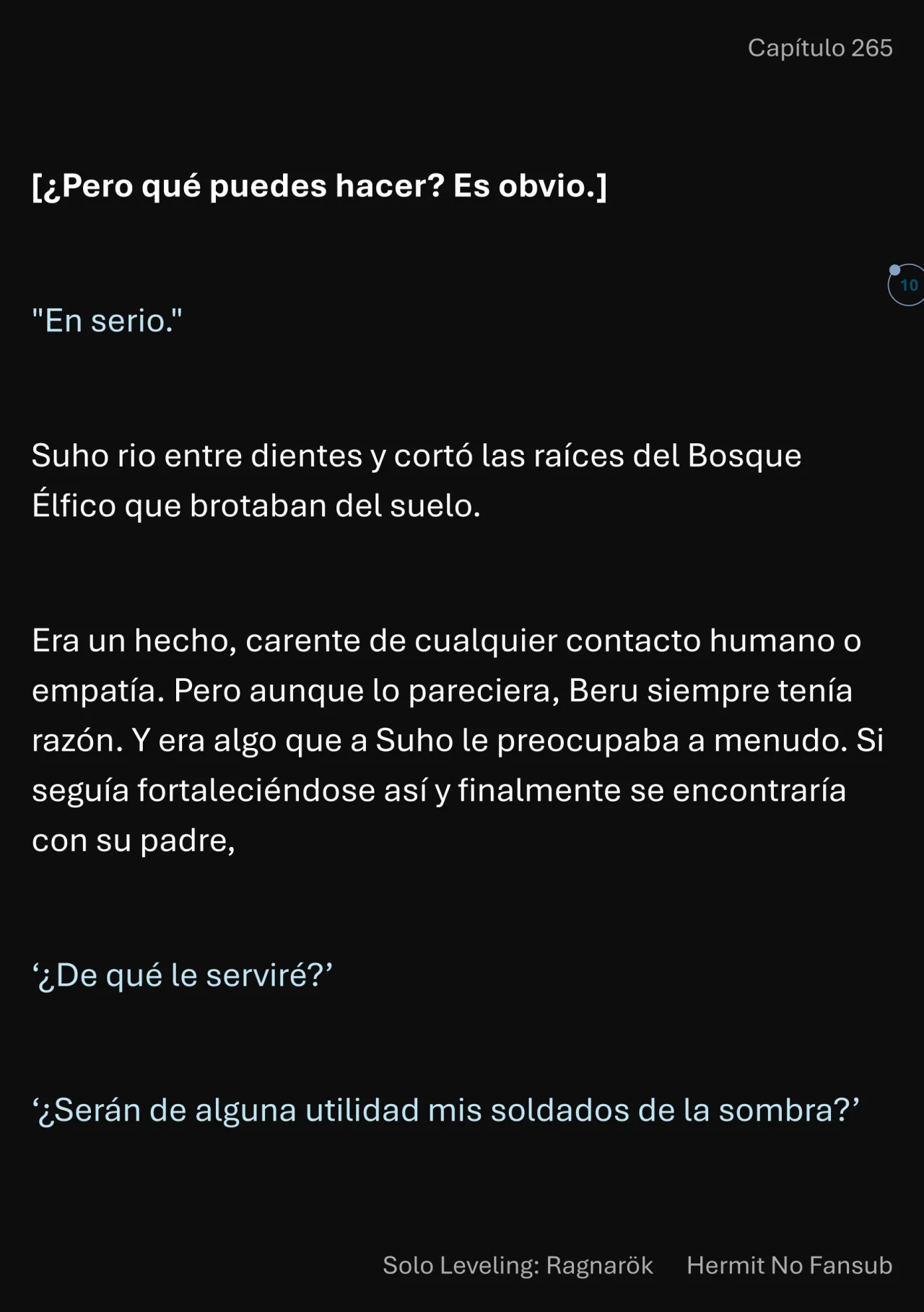 Página 11 del Manga