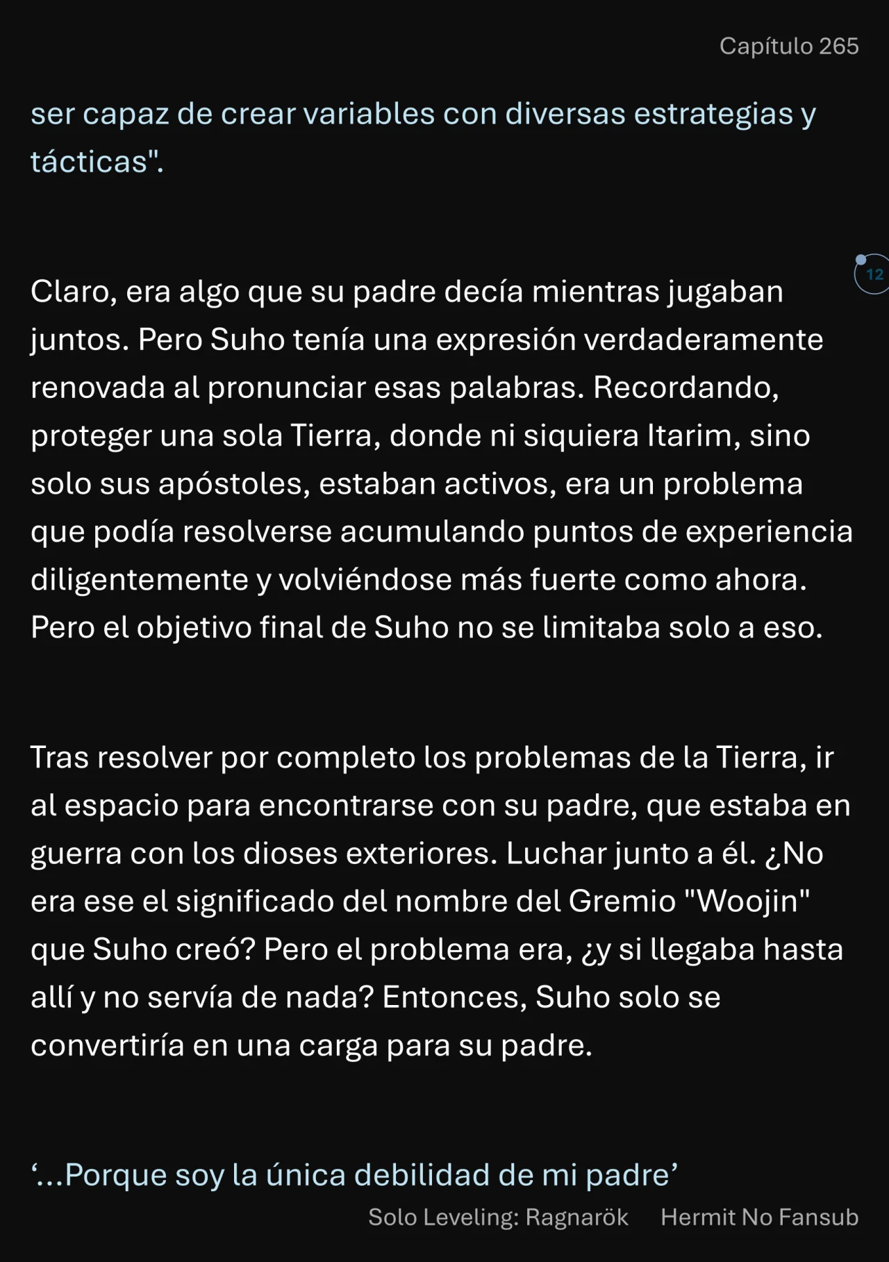 Página 13 del Manga