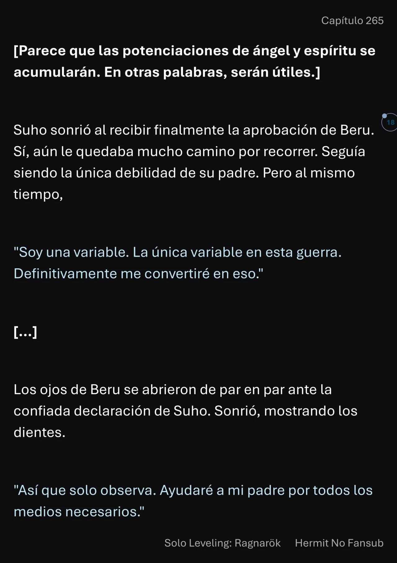 Página 19 del Manga