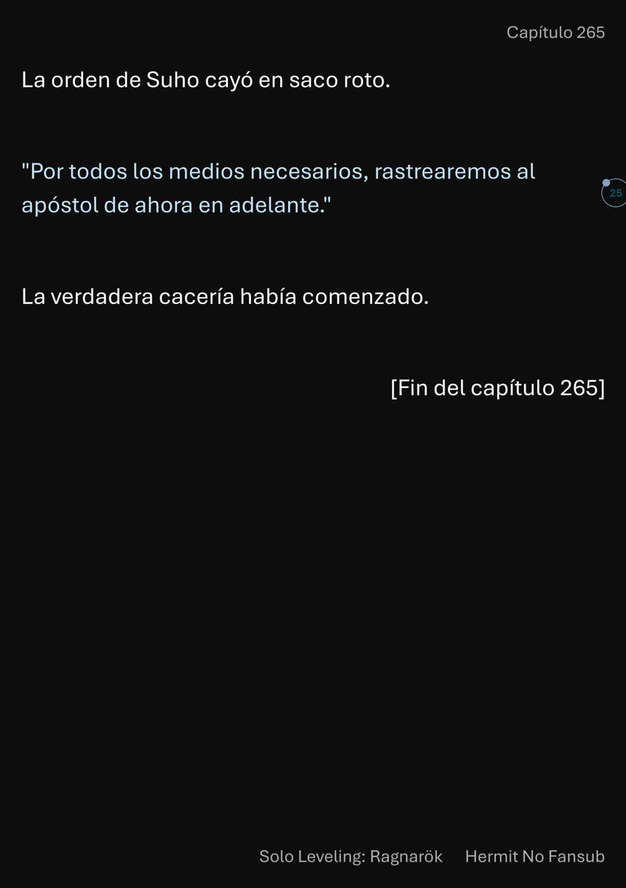 Página 26 del Manga