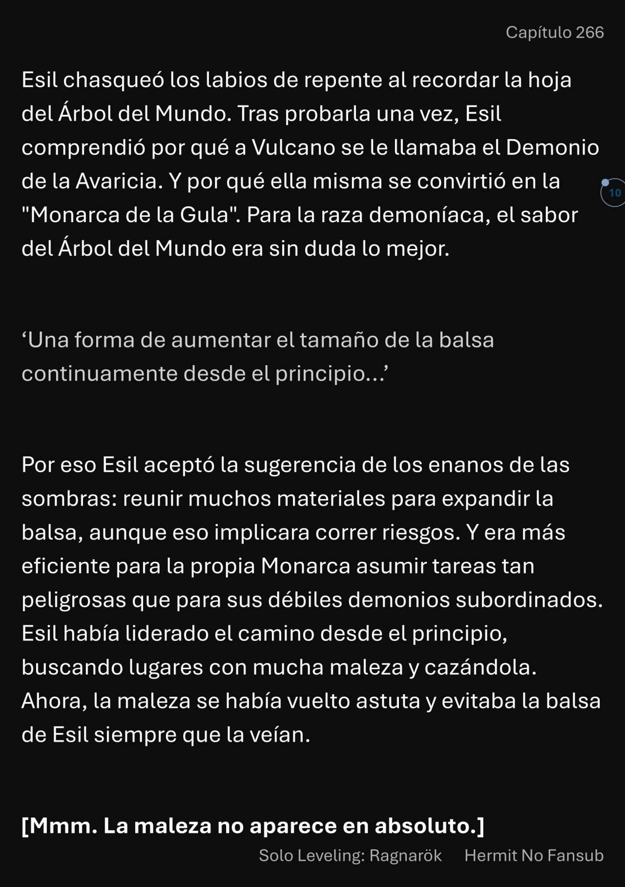 Página 11 del Manga