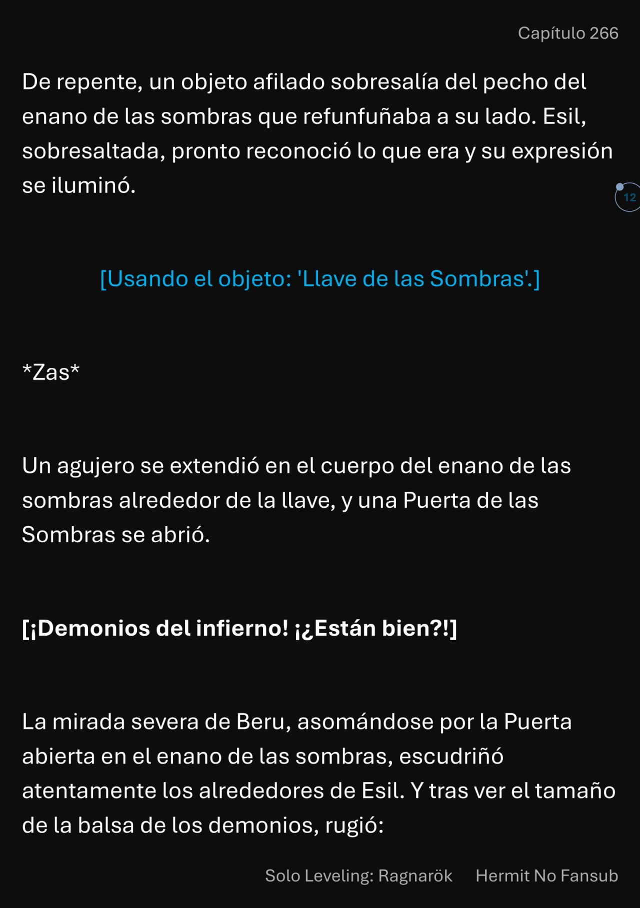 Página 13 del Manga