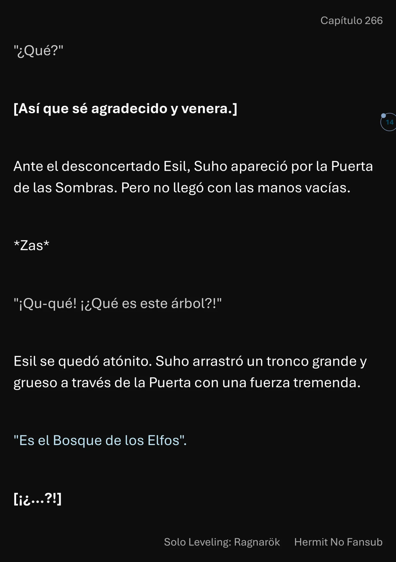 Página 15 del Manga