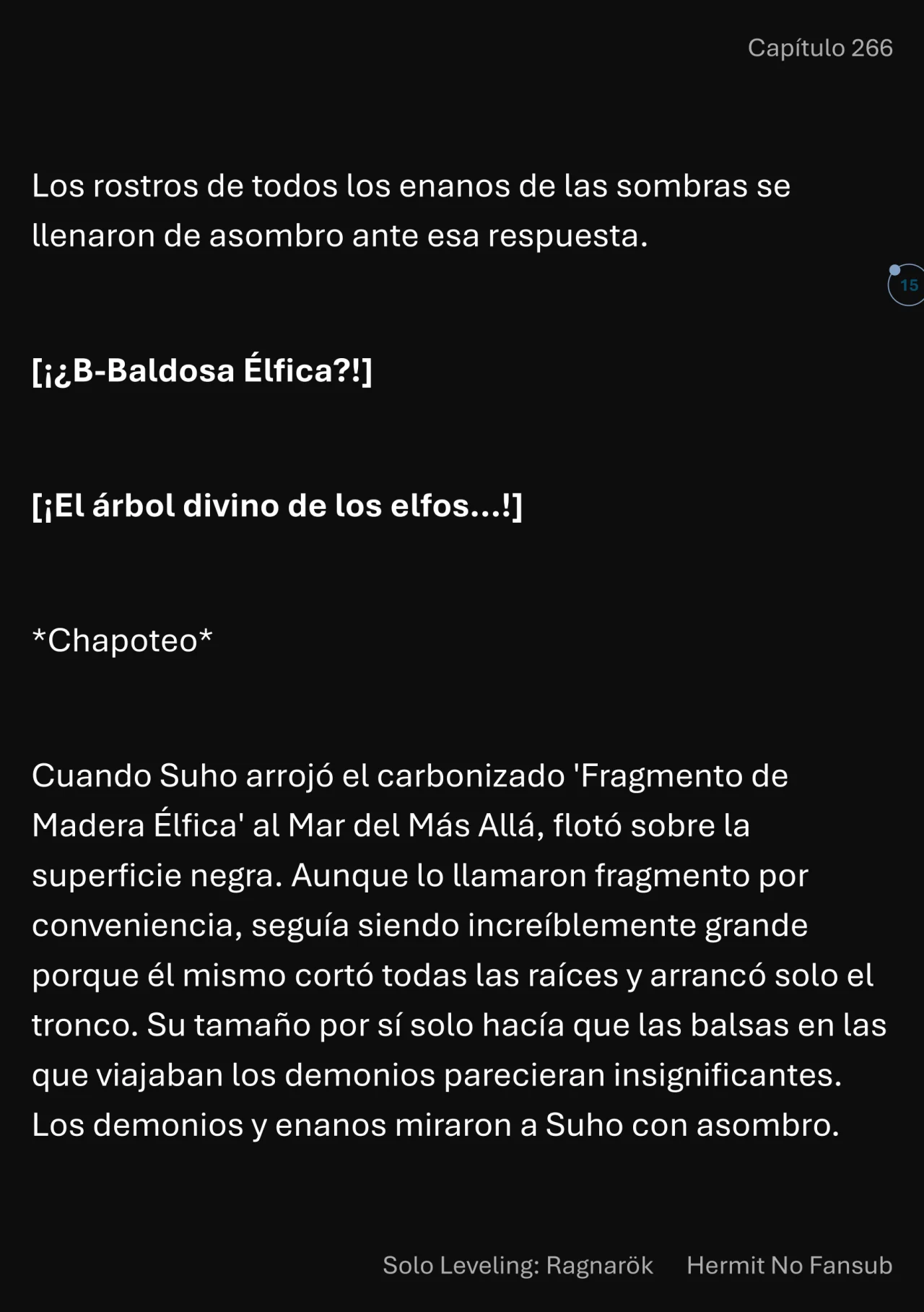 Página 16 del Manga