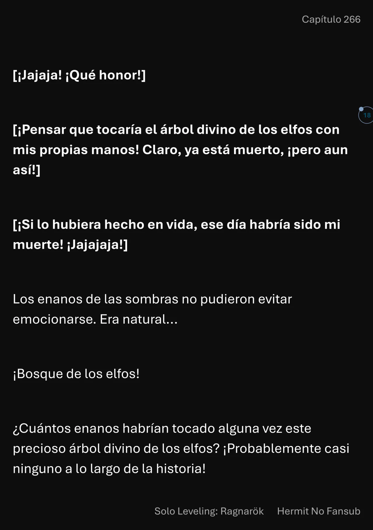 Página 19 del Manga