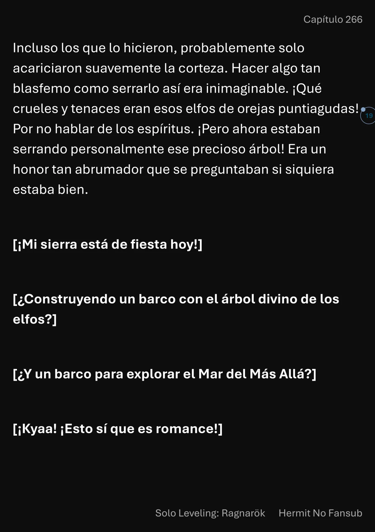 Página 20 del Manga