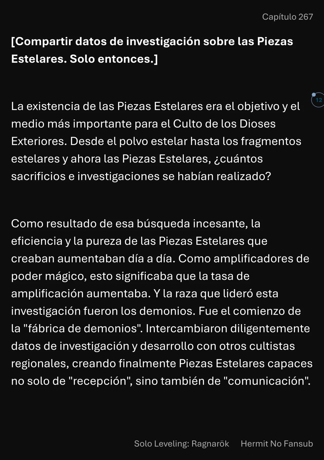 Página 13 del Manga