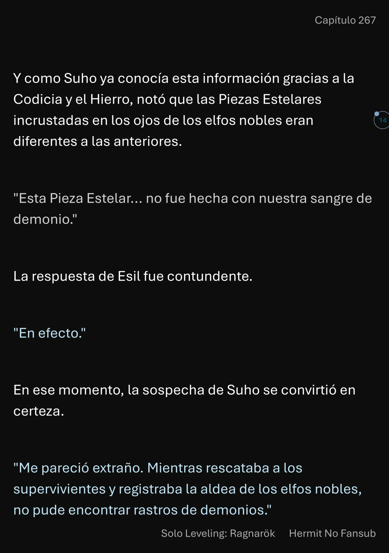 Página 15 del Manga