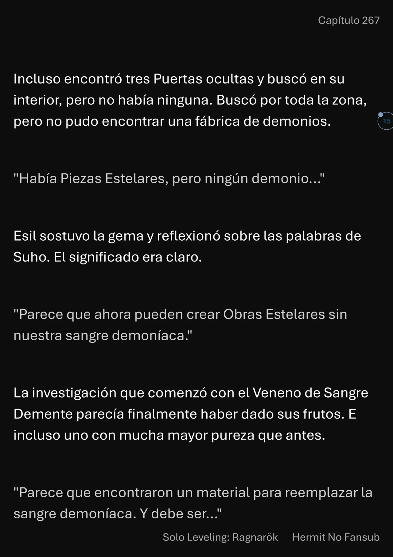 Página 16 del Manga