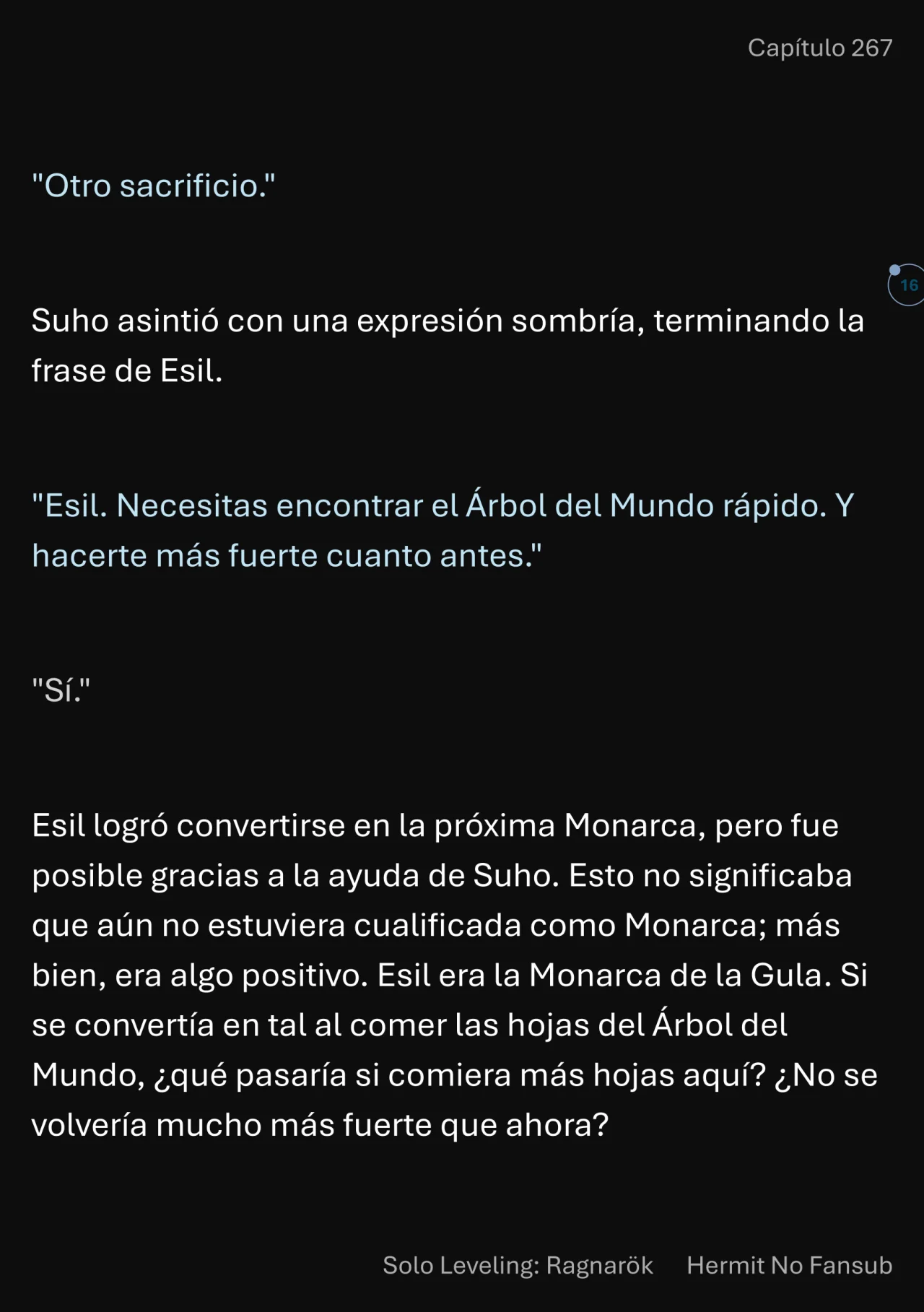 Página 17 del Manga